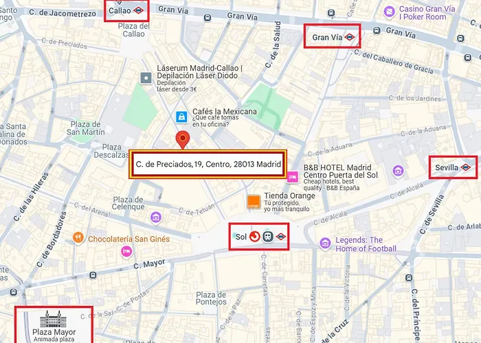 Apartamento Doble Centro Madrid
